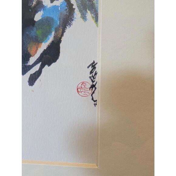 Chinese Ink Painting – Horses Asian Style Art Signed 15x12 Wall Decor Framed - Picture 5 of 6